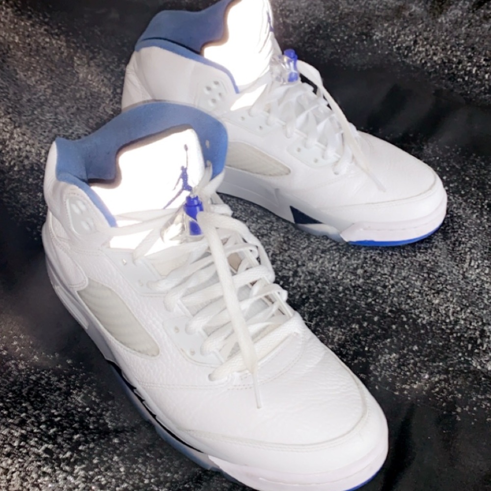 Jordan 5 Retro White Stealth